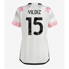 Juventus Kenan Yildiz #15 Bortatröja Dam 2023-24 Korta ärmar